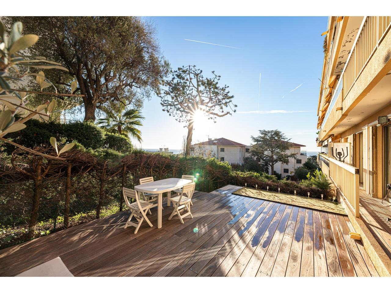 Corniche Fleurie Nice Large 2 rooms 60m2 quiet 50m2 terrace - nice-vue