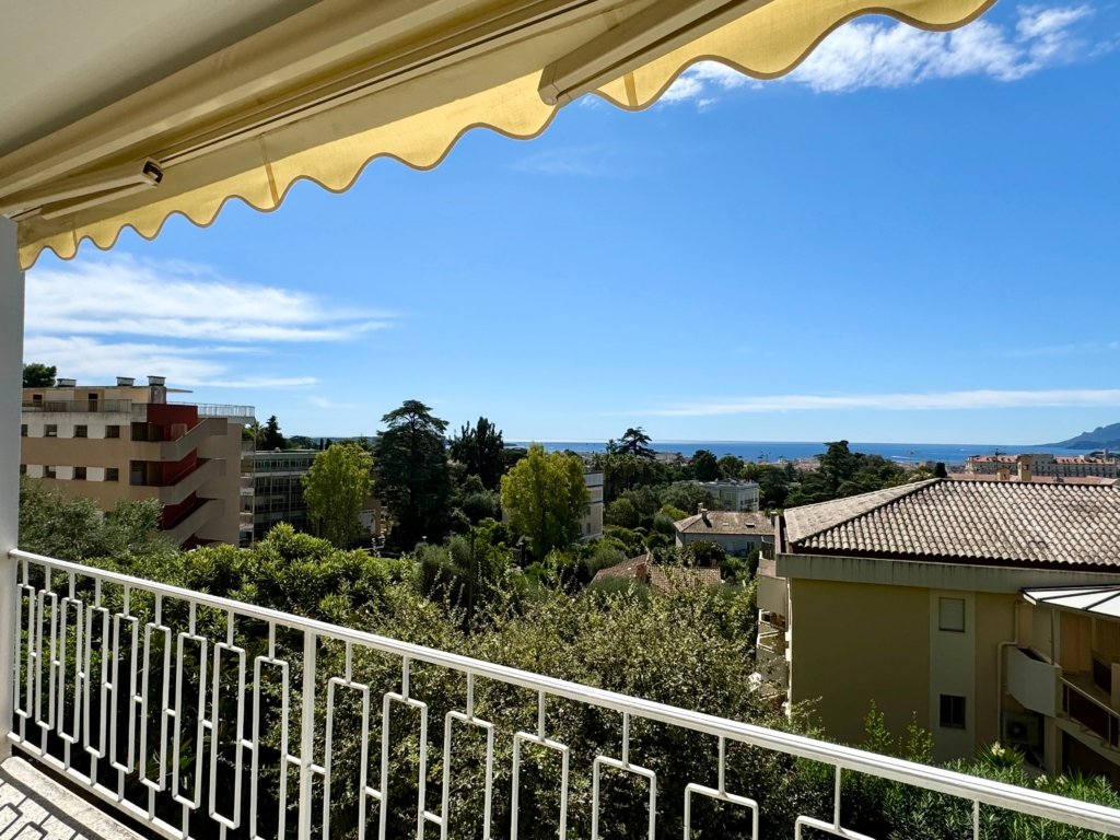 Cannes Oxford 2 room SEA VIEW with Terrace for sale nicevuemer.fr